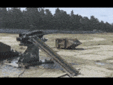 a military vehicle with the letter f on the side of it
