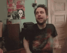 Charlie Getting Psyched - It'S Always Sunny In Philadelphia GIF