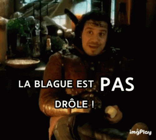 Pas Drole GIF - Pas Drole Kaamelott - Découvrir et partager des GIF