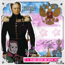 a picture of a man in a black uniform with angel written on it