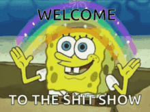 Spongebob Rainbow GIFs