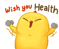 Health Wish You Health Sticker - Health Wish You Health Workout Stickers