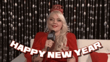 Happy New Year Finger Gun GIF - Happy New Year Finger Gun Elle King GIFs