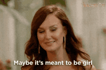Maybe Its Meant To Be Girl Smile GIF - Maybe Its Meant To Be Girl Smile GIFs