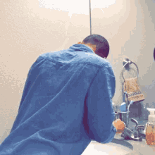 What Yes GIF - What Yes Bathroom GIFs