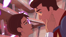 My Adventures With Superman Clois GIF - My Adventures With Superman Clois Kiss GIFs