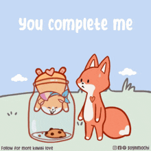 You-complete-me I-love-you GIF