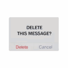 Delete Message GIF