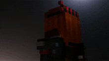 a pixel art of a man holding a sword and shield