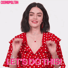 Lets Do This Lucy Hale GIF - Lets Do This Lucy Hale Lets Start GIFs