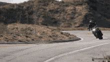 On The Road Motorcyclist GIF