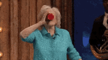 Betty White Red Cup GIF