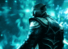 a computer generated image of a man with the word myku at the bottom right