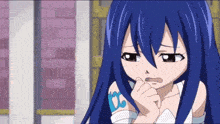 Wendy Marvell Embarrassed GIF - Wendy Marvell Embarrassed Shy GIFs