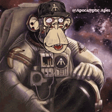 Ape Space Apes Take Over GIF