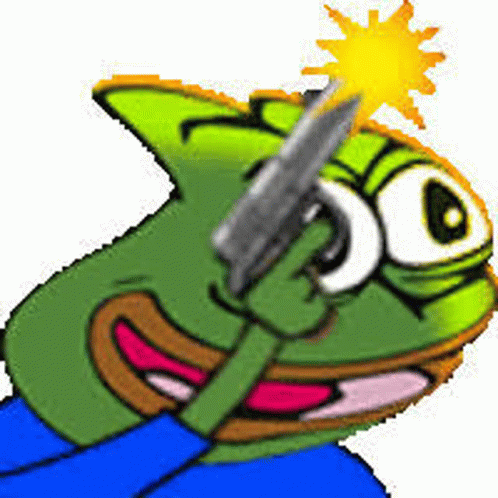 Pepega in HD Twitch Emote | Magnet