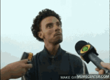 Interview Stare GIF - Interview Stare Really Dude GIFs