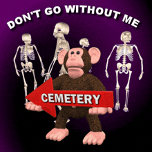 Dont Go Without Me Cemetery GIF