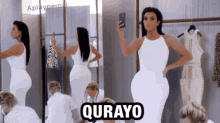 Qurayo Pose GIF - Qurayo Pose White Dress GIFs