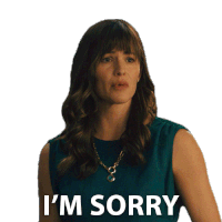 Im Sorry Ellie Reed Sticker - Im Sorry Ellie Reed Jennifer Garner Stickers