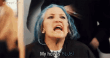 My Hair Is Blue! GIF - Bride Wars Kate Hudson Liv Lerner GIFs