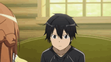 Kirito Annoyed GIF - Kirito Annoyed Eye Roll GIFs