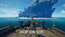 Sea Of Thieves Sot GIF - Sea Of Thieves Sot Hop On Sot GIFs
