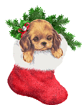 Merry Christmas Puppy Sticker - Merry Christmas Puppy Stocking Stickers