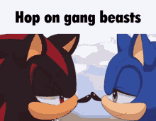 Hop On Gang Beasts Sonadow GIF - Hop On Gang Beasts Gang Beasts Sonadow GIFs