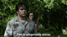 The Walking Dead Eugene GIF - The Walking Dead Eugene Untrue GIFs
