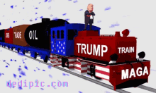 Trump Train GIF - Trump Train Usa GIFs