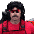 Dr Disrespect Docleave Sticker - Dr Disrespect Docleave Leaving Stickers