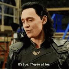 Its True Loki GIF - Its True Loki All Lies GIFs