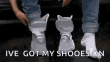 Back To The Future Shoes GIF - Back To The Future Shoes Self Lacing Shoes GIFs