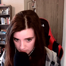 Meganleigh That Frightened The Heck Out Of Me GIF - Meganleigh Megan Leigh GIFs
