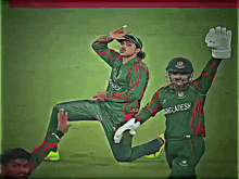 Soumya Sarkar Bangladesh Cricket GIF - Soumya Sarkar Bangladesh Cricket Litton Das GIFs