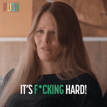 Its Fcking Hard Natasha Urkow GIF - Its Fcking Hard Natasha Urkow Push GIFs