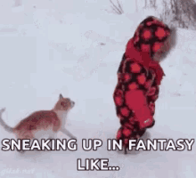 Cat Toddler GIF - Cat Toddler Sneaking Up In Fantasy Like GIFs