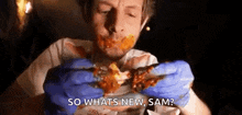 Chicken Wings Eating Chicken Wings GIF