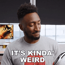 It'S Kinda' Weird Marques Brownlee GIF - It'S Kinda' Weird Marques Brownlee It'S Kinda' Strange GIFs