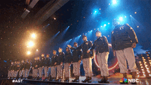 Salute 82nd Airborne Chorus GIF - Salute 82nd Airborne Chorus America'S Got Talent GIFs