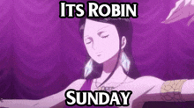 Robin One Piece GIF - Robin One Piece Sunday GIFs