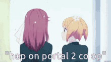 Portal2 Lesbian GIF - Portal2 Lesbian Glados GIFs