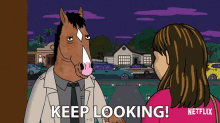 keep looking will arnett bo jack horseman dont stop dont give up