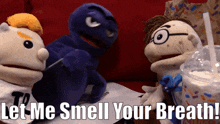 Sml Grimace GIF - Sml Grimace Let Me Smell Your Breath GIFs