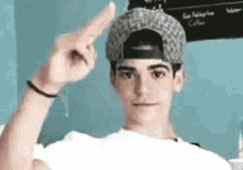 cameron boyce rip rest in peace pointing