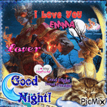 a picture that says i love you emma