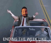Ending Week Weekend GIF - Ending Week Weekend Happy Weekend GIFs