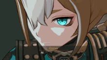 a video game character named gorou is talking