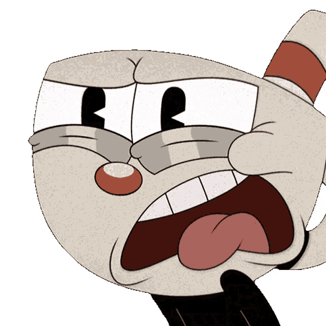 Wow Cuphead Sticker - Wow Cuphead The Cuphead Show - Discover